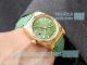 Best Quality Replica Rolex Day-Date Green Dial Green Leather Strap Watch (2)_th.jpg